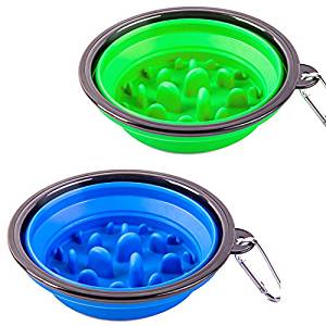 STARUBY 2 Pack Collapsible Dog Bowl STARUBY 2 Pack Collapsible Dog Bowl