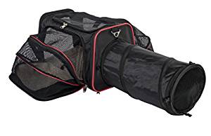 Petpeppy Premium Airline Approved Expandable Pet Carrier w/Tunnel Petpeppy Premium Airline Approved Expandable Pet Carrier w/Tunnel
