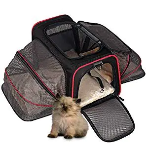 DZMWEK Soft-Sided Expandable Kennel Crate DZMWEK Soft-Sided Expandable Kennel Crate
