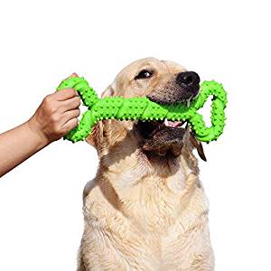 Durable Dog Toys GLANDU Dog Chew Toys for Aggressive Chewers Indestructible Dog Bones for Medium Large Breed Dogs Pets 