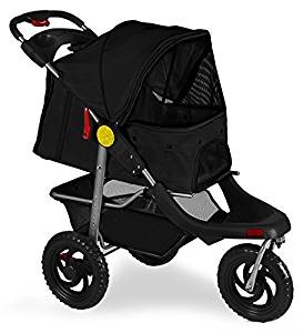 Paws & Pals Deluxe 3-Wheel Foldable Pet Stroller Paws & Pals Deluxe 3-Wheel Foldable Pet Stroller