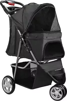 Paws & Pals OxGord 3-Wheeler Elite Jogger Pet Stroller Paws & Pals OxGord 3-Wheeler Elite Jogger Pet Stroller
