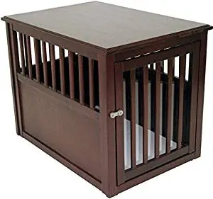 Crown Pet Products Wood Pet Crate End Table Crown Pet Products Wood Pet Crate End Table
