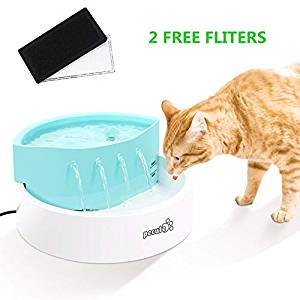 Pecute Electric Pet USB Fountain 1.6L, Ultra-Quiet USB Pecute Electric Pet USB Fountain 1.6L, Ultra-Quiet USB