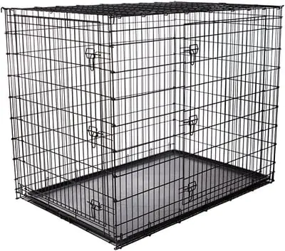Frisco XX-Large Heavy Duty Double Door Dog Crate, 54-in Frisco XX-Large Heavy Duty Double Door Dog Crate, 54-in