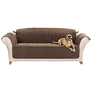SureFit SF37470 Quilted Sofa Pet Throw/Slipcover, Chocolate SureFit SF37470 Quilted Sofa Pet Throw/Slipcover, Chocolate