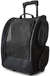 OxGord Paws & Pals Rolling Backpack Carrier OxGord Paws & Pals Rolling Backpack Carrier