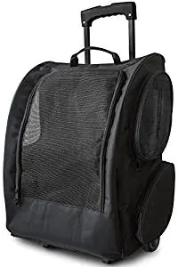 OxGord Paws & Pals Rolling Backpack Carrier OxGord Paws & Pals Rolling Backpack Carrier