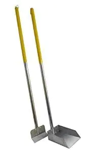 Flexrake Standard Poop Pet Scoop/Spade with 3-Feet Aluminum Handle Flexrake Standard Poop Pet Scoop/Spade with 3-Feet Aluminum Handle
