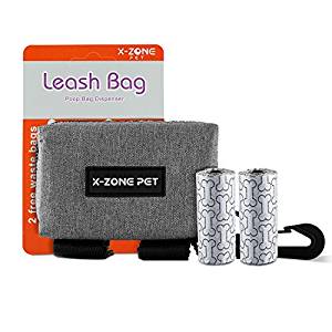 X-ZONE PET Dog Poop Bag Holder Dispenser X-ZONE PET Dog Poop Bag Holder Dispenser