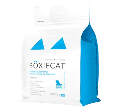 Boxiecat Premium Unscented Clumping Clay Cat Litter Boxiecat Premium Unscented Clumping Clay Cat Litter