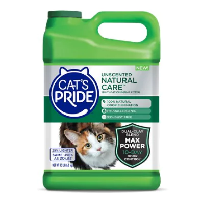 Cat's Pride Natural Care Unscented Clumping Cat Litter Cat's Pride Natural Care Unscented Clumping Cat Litter