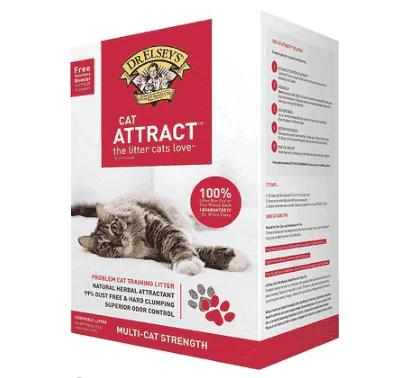 Dr. Elsey's Precious Cat Attract Unscented Clumping Clay Cat Litter Dr. Elsey's Precious Cat Attract Unscented Clumping Clay Cat Litter
