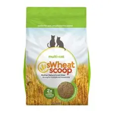 Swheat Scoop Multi-Cat Unscented Clumping Wheat Cat Litter Swheat Scoop Multi-Cat Unscented Clumping Wheat Cat Litter