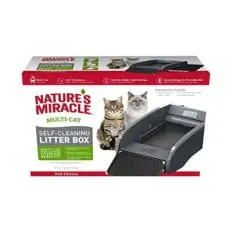 Nature’s Miracle Multi-Cat Self-Cleaning Litter Box Nature’s Miracle Multi-Cat Self-Cleaning Litter Box