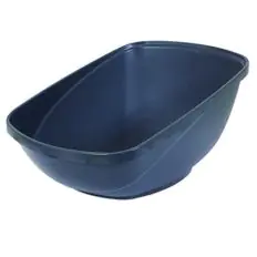 Petmate Hi-Back Open Litter Cat Pan Petmate Hi-Back Open Litter Cat Pan