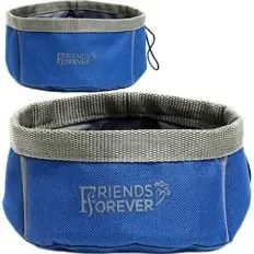 Friends Forever Collapsible Dog Bowl Friends Forever Collapsible Dog Bowl